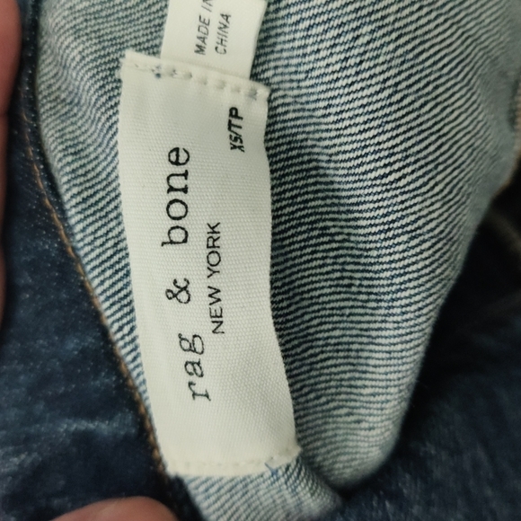 Rag & Bone leather jean jacket - Picture 6 of 10